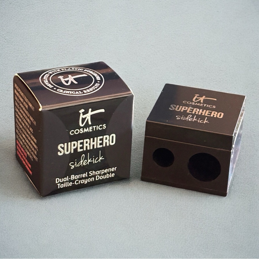 3/$15 IT Cosmetics Superhero Sidekick Dual-Barrel Sharpener